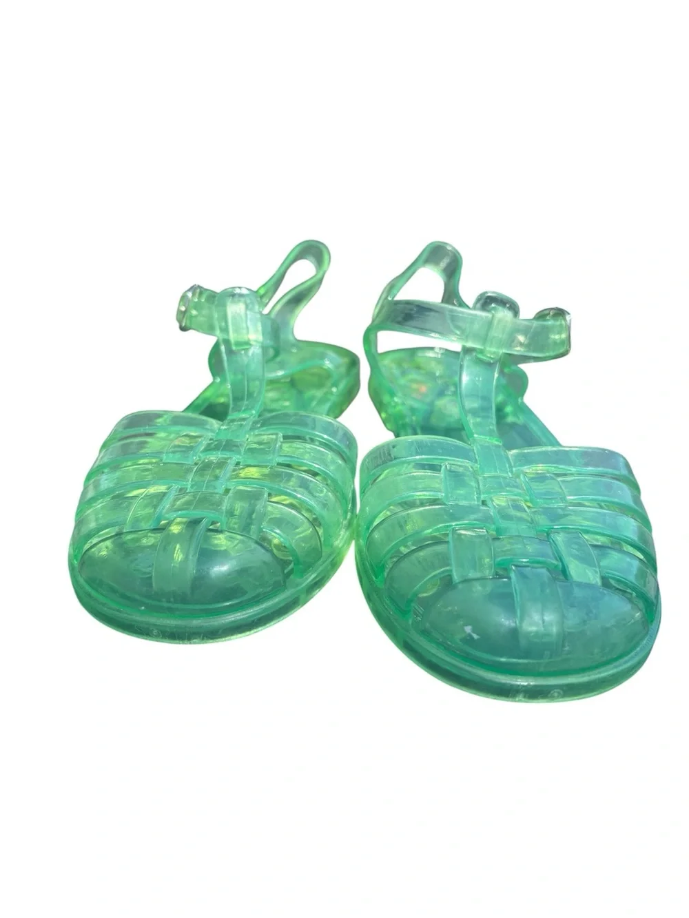 Old Navy Jelly Fisherman Sandals for Girls Mint size 1